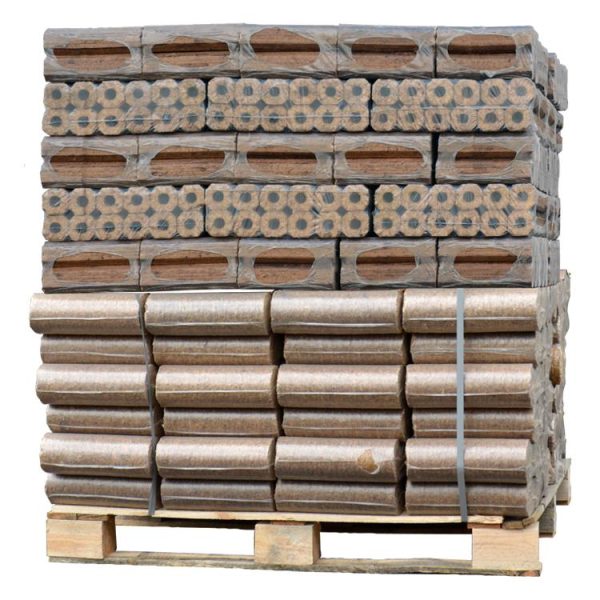 afbeelding van Gemengde pallet Pini Kay- Nestro briketten 960Kg)