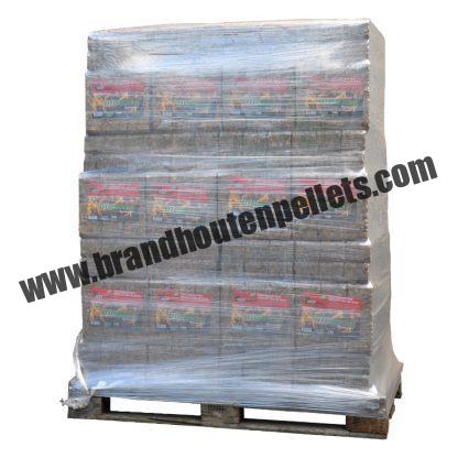 afbeelding van Pallet BioBriq MegaRuf houtbriketten (972Kg)
