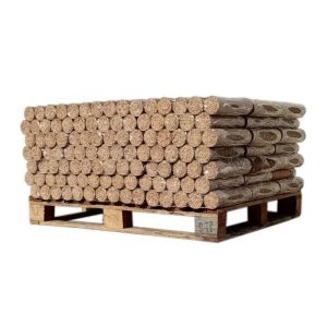 afbeelding van Verdicht hardhout-1/2 pallet van 538 kg